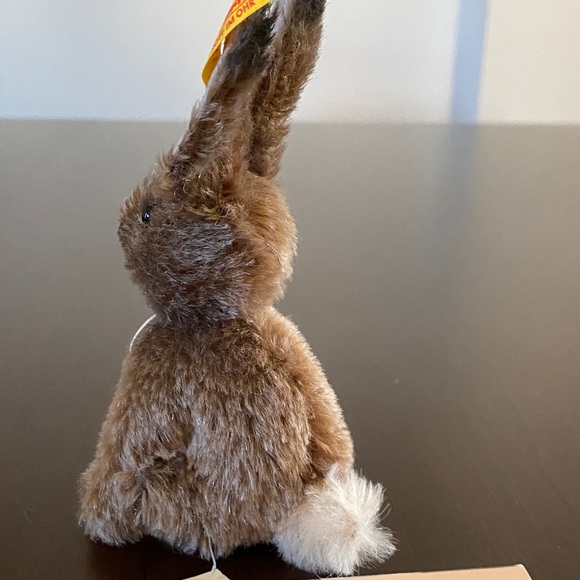 Brown Steiff Dormy Rabbit - Picture 5 of 7